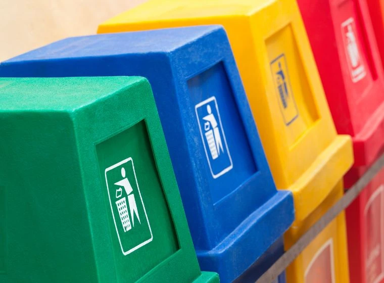 Recycling bins